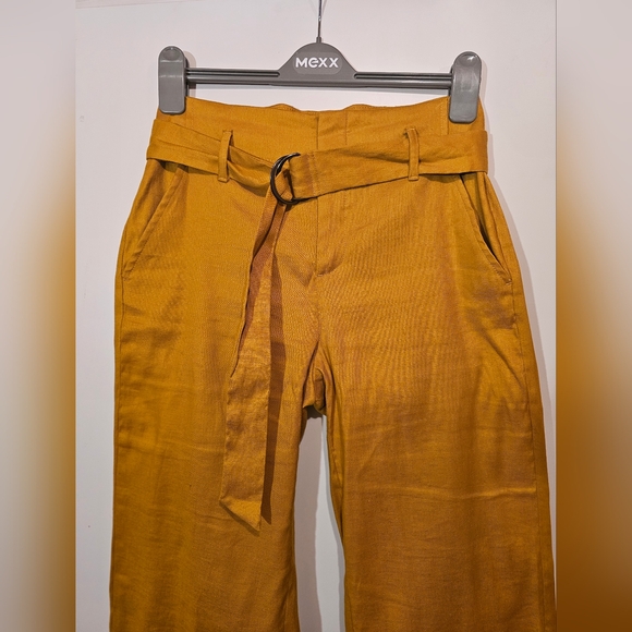 Banana Republic High Rise Wide Leg Linen Cotton Pant. Sz 2. No flaws. - Picture 3 of 14